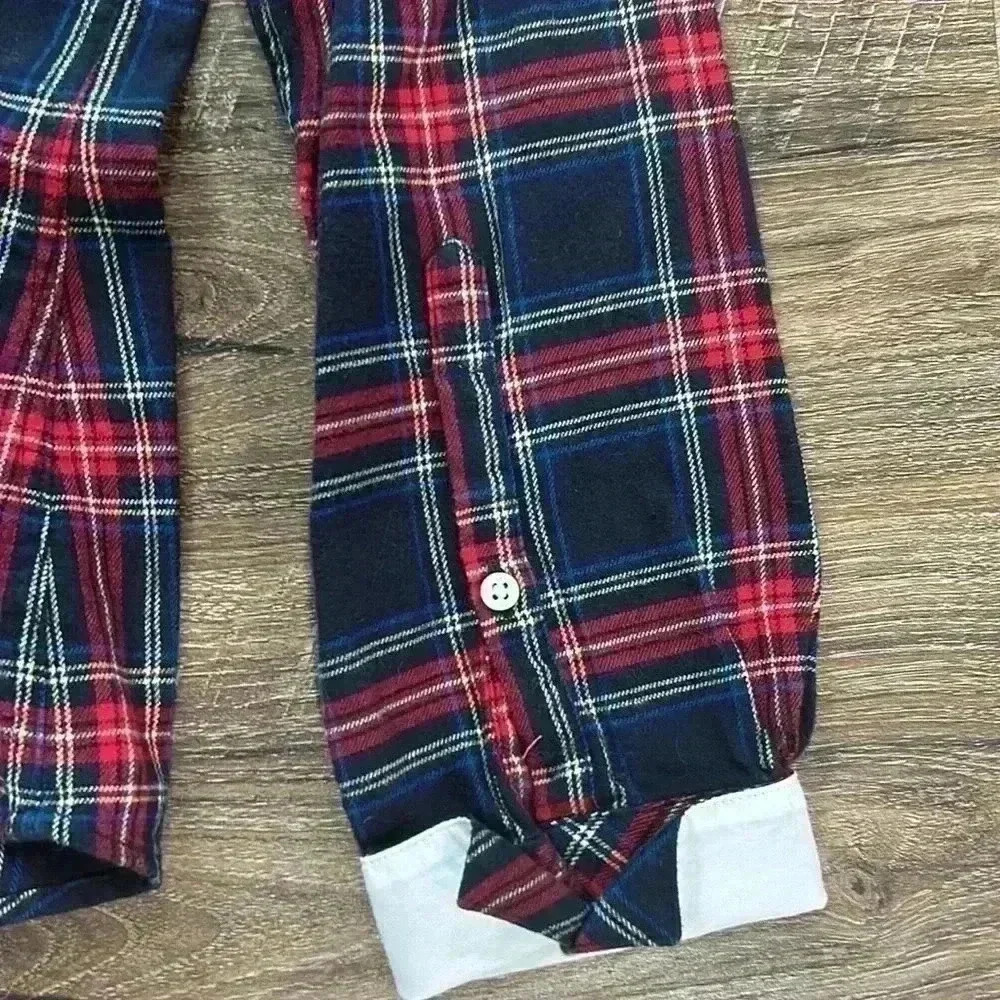 Brooks Brothers Woman’s Size 12 Multicolor Plaid Button Up Shirt - Picture 7 of 12